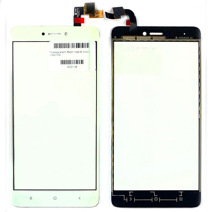 Тачскрин Xiaomi Redmi Note 4X, Note 4 Global 3/32 (белый) 154459 фото