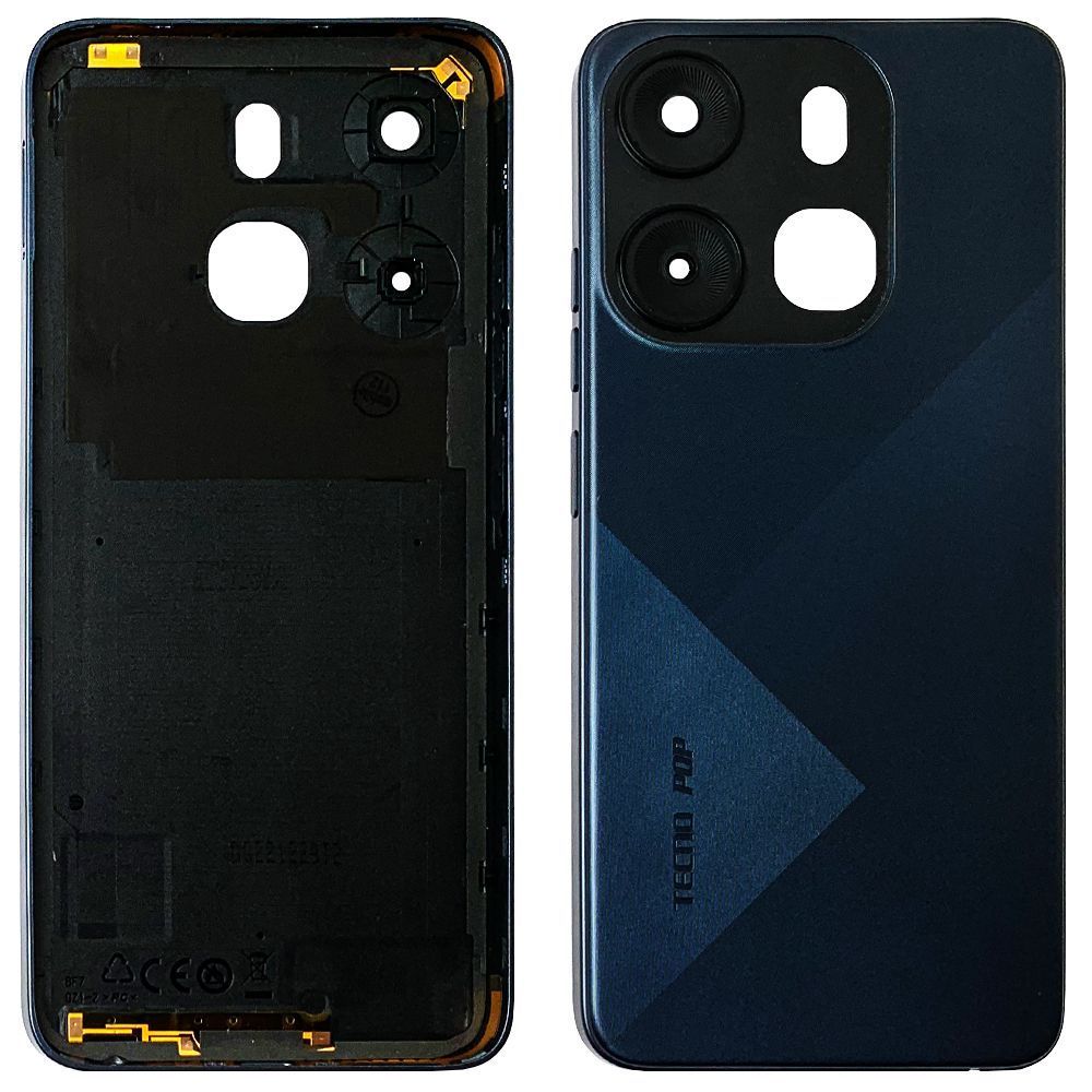 Задняя крышка Tecno Spark Go 2023 BF7n (черная оригинал Китай) 145976 фото