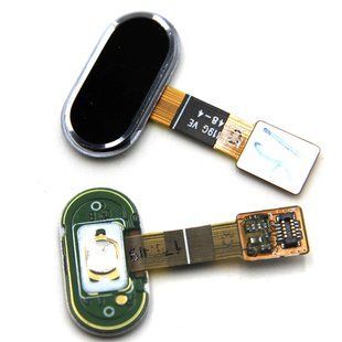 Шлейф Meizu M5 M611H с кнопкой меню Home черного цвета 158992 фото