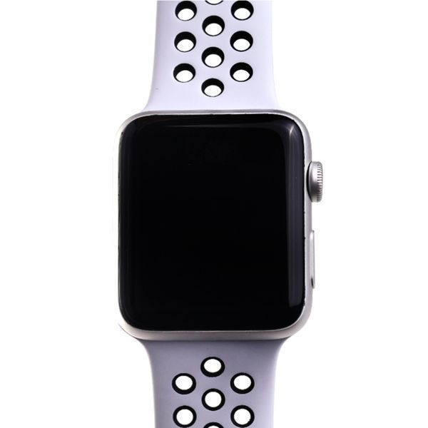 Дисплей корпус шлейф плата Apple Watch 7 45 mm часы iCloud (серебристый оригинал 100% царапины на дисплее) 184175 фото