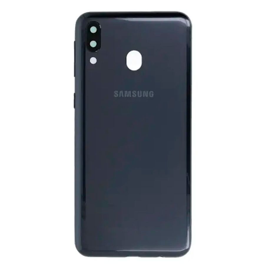 Задняя крышка Samsung Galaxy M20 M205F (черная со стеклом камеры) 161495 фото