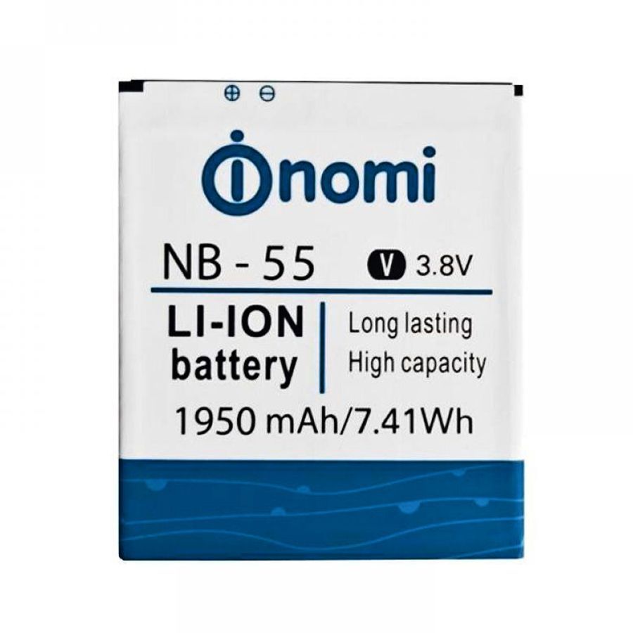 Аккумулятор Nomi NB-55 i505 оригинал Китай 1950 mAh Распродажа 144563 фото
