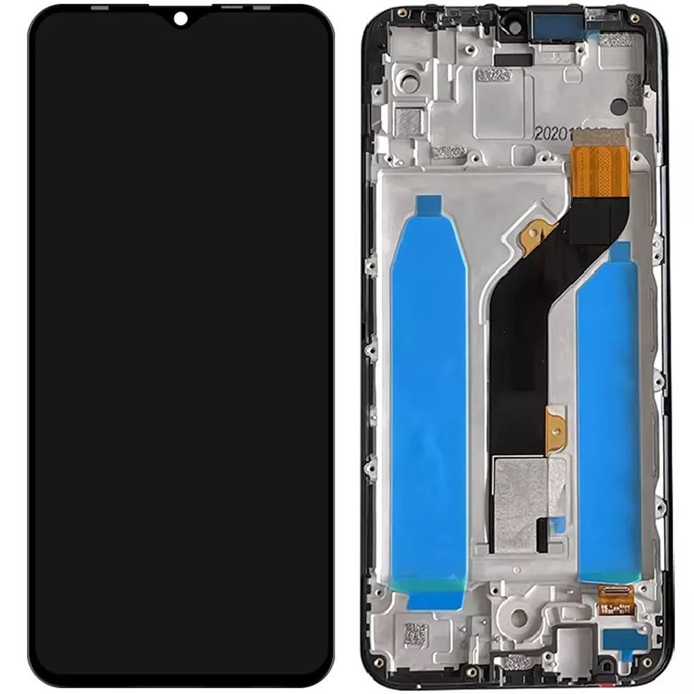 Дисплей Infinix Hot 30i X669 + тачскрин (оригинал Китай с рамкой) 179149 фото