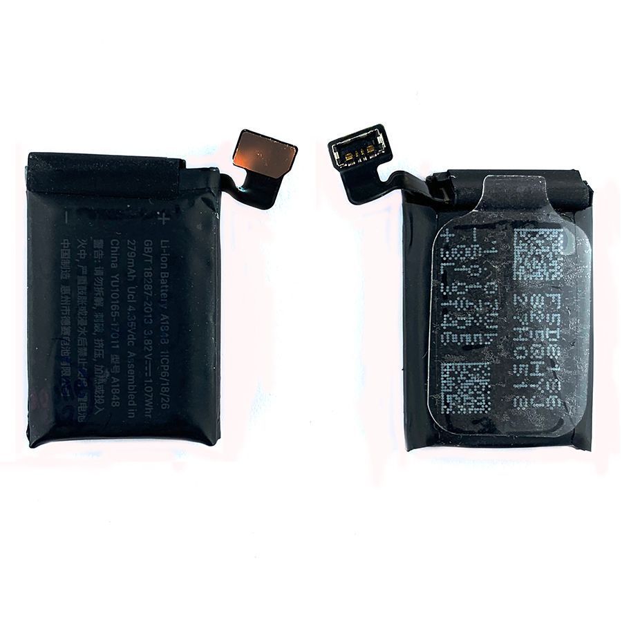 Аккумулятор Apple Watch 3 38 мм LTE A1848 279 mAh (оригинал Китай OCA Pro) 161765 фото