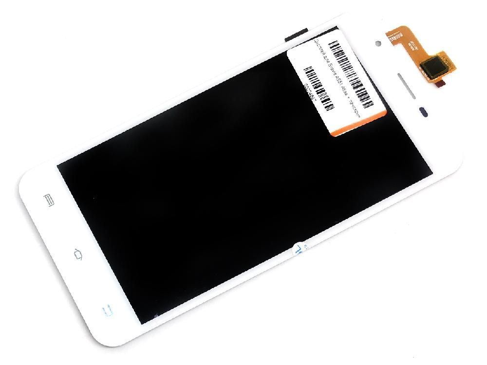 Дисплей Bravis A551 Atlas, Oukitel U7 Pro, BQ BQS-5505 Amsterdam + тачскрин (белый) 154680 фото