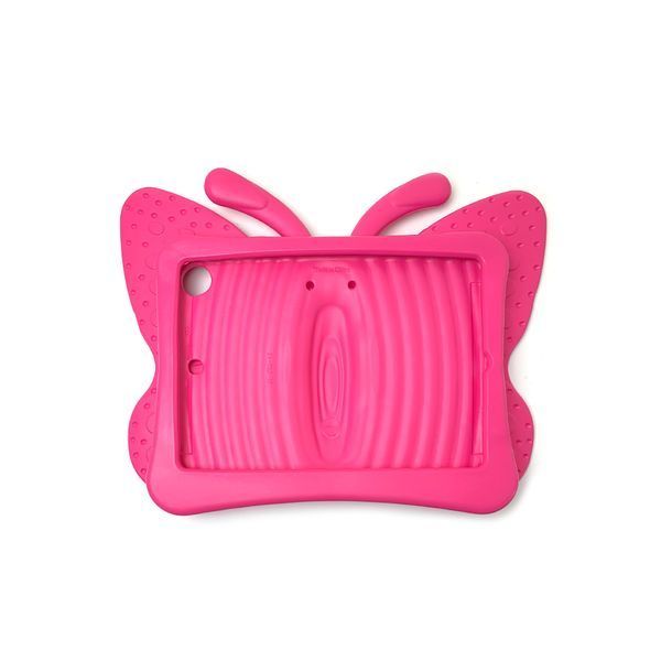 Детский противоударный чехол Butterfly для Pad Mini 1, Mini 2, Mini 3, Mini 4, Mini 5 (темно - розовый (Rose)) 155470 фото