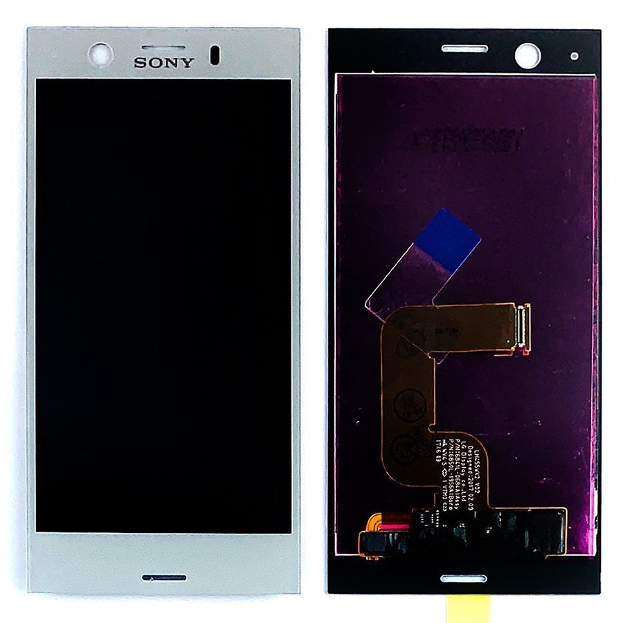 Дисплей Sony Xperia XZ1 Compact G8441 SO-02K + тачскрин (серебристый оригинал Китай) 142833 фото