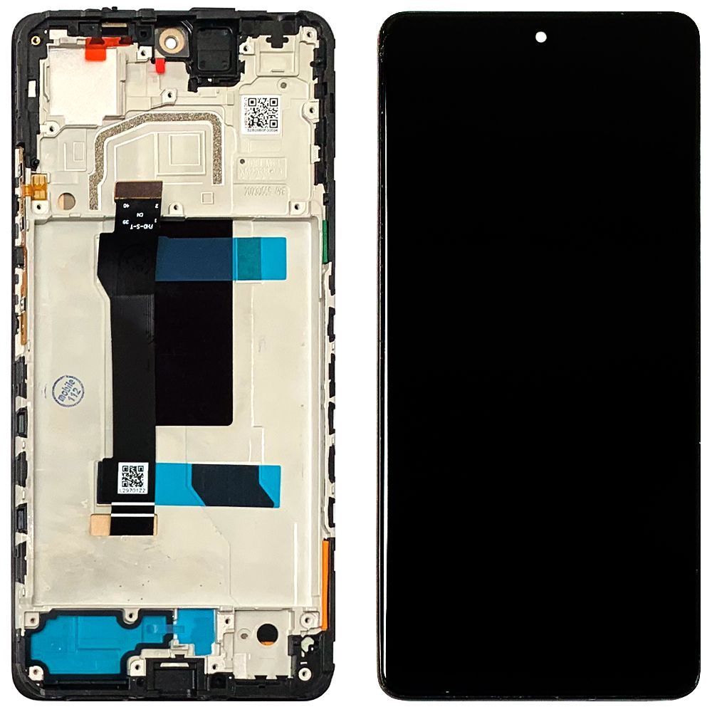 Дисплей Xiaomi Redmi Note 12 Pro 5G, Poco X5 Pro 5G + тачскрин с рамкой (IN-CELL) 159548 фото
