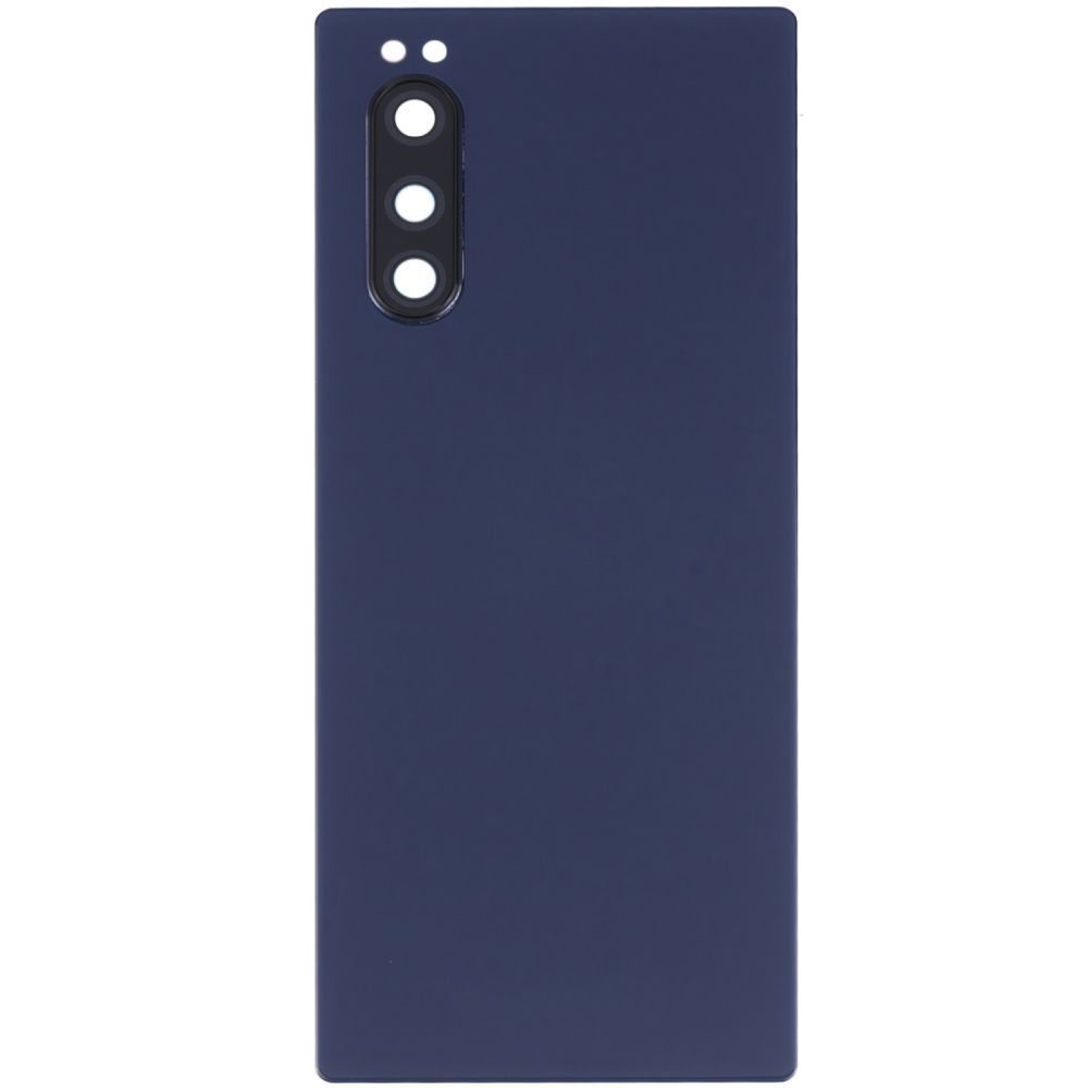 Задняя крышка Sony Xperia 5 J9210 (синяя оригинал Китай со стеклом камеры) 149680 фото