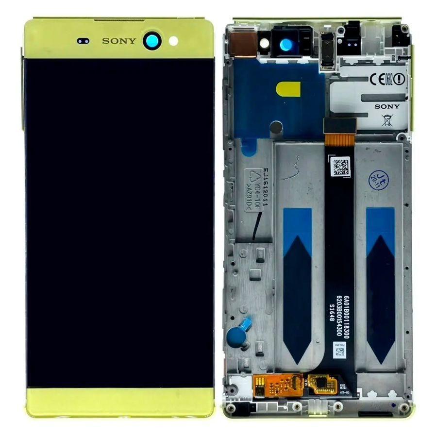 Дисплей Sony Xperia XA Ultra F3211 F3212 F3213 F3215 F3216 + тачскрин Распродажа (золотистый оригинал Китай с передней панелью) 154339 фото